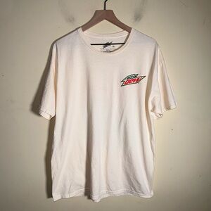 MOUNTAIN DEW Graphic Cabincore deer scene T-Shirt XL